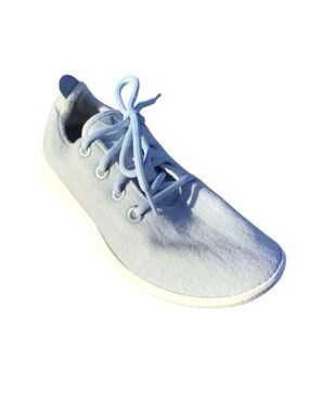 Allbirds Powder Blue Size 9 Wool Running Sneakers Good Condition